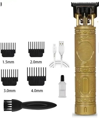 Trendy styler TRIMMER Hair Cutting Saving Beard Trimmer Hair Removal Machine Waterproof Body Trimmer Runtime: 1 min Trimmer for Women(Gold)