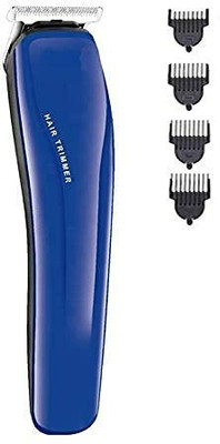 Hsc Trimmer AT-528 Trimmer 45 min  Runtime 5 Length Settings(Blue)