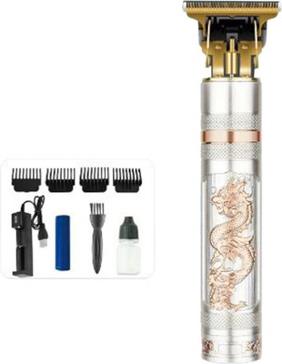 Zeus Volt I-Blade Body Trimmer for Beard, Hair, Groin 90min Runtime OneBlade Trimmer Fully Waterproof Trimmer 180 min  Runtime 4 Length Settings(Gold)