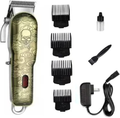 Drake Rocklight RL-TM9119 Cordless/ LED Display/ 3 hours USB Charging Hair Clipper/ Trimmer 180 min  Runtime 15 Length Settings(Multicolor)