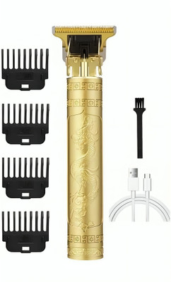 trendy styler Professional MaxtopT99 Rechargeable Cordless Electric Blade Beard Trimmer N72 Trimmer Runtime: 120 min Trimmer for Men(Gold)