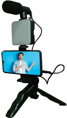 RODDE 1. The Ultimate Vlogging Video Making Kit: Get Professional Results. Tripod Kit(Black, Supports Up to 1200 g)