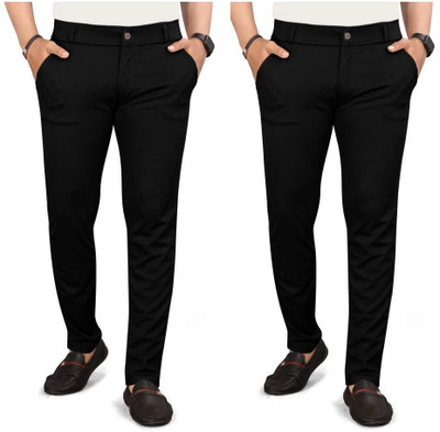 ynam Regular Fit Men Multicolor Trousers