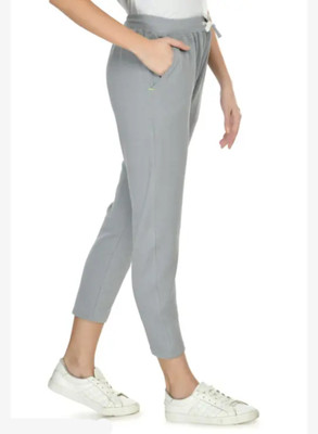 Royal-E-Kashmir Comfort Fit Women Grey Trousers