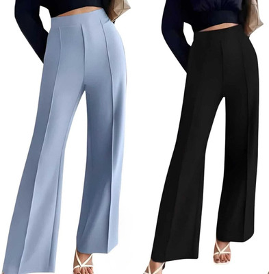 Thread Aura Regular Fit Women Multicolor Trousers