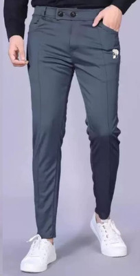 Apmtraders Solid Men Grey Track Pants