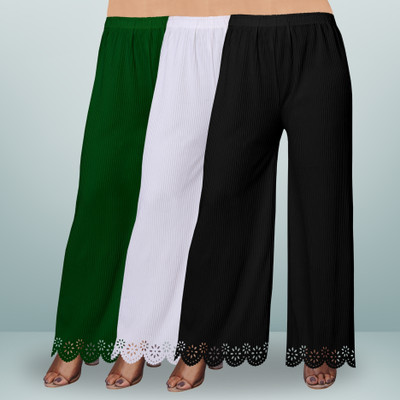 EcoUndies Straight Fit Women Multicolor Trousers
