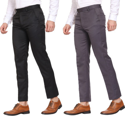 Maleno Regular Fit Men Multicolor Trousers