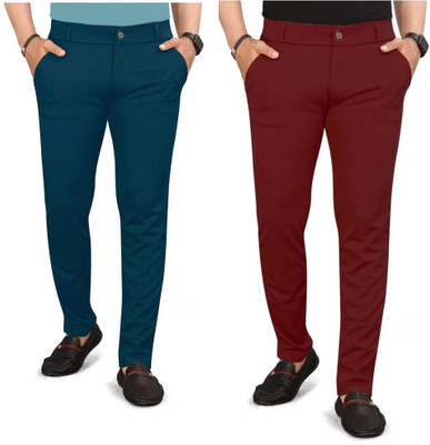 ynam Regular Fit Men Multicolor Trousers