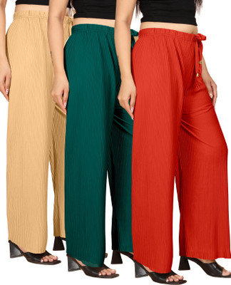 bhurkhiya Regular Fit Women Multicolor Trousers