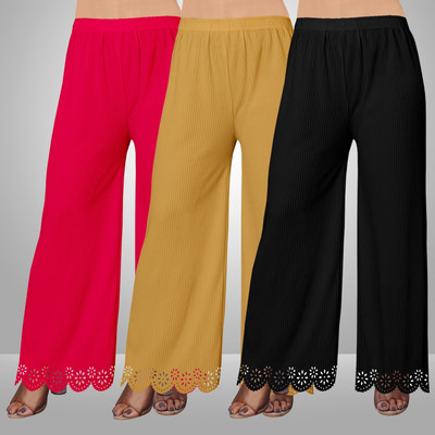 EcoUndies Straight Fit Women Multicolor Trousers