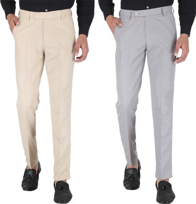 METRONAUT Slim Fit Men Multicolor Trousers