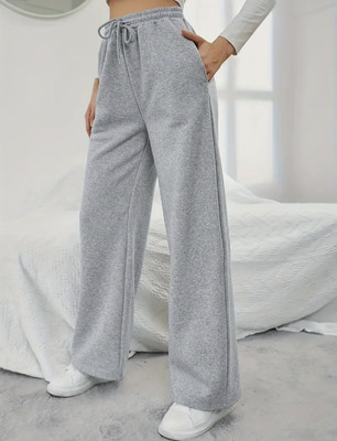 TENDENCIA WESTERN Regular Fit Women Grey Trousers