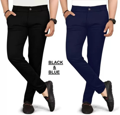 Style sync Regular Fit Men Multicolor Trousers