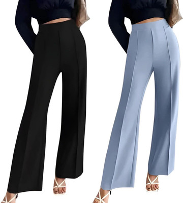 Thread Aura Regular Fit Women Multicolor Trousers