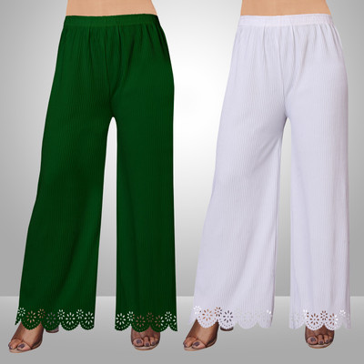 EcoUndies Straight Fit Women Multicolor Trousers