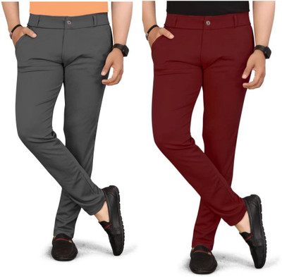 ynam Regular Fit Men Multicolor Trousers