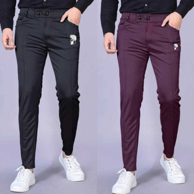 K.K Garment Regular Fit Men Multicolor Trousers