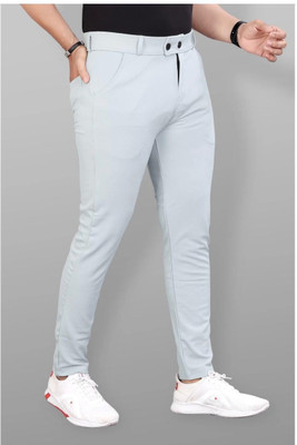 KENDORE Slim Fit Men Beige Trousers