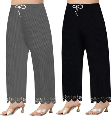 Kunj Creation Regular Fit Women Multicolor Trousers