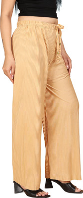 payaltextile Regular Fit Women Beige Trousers
