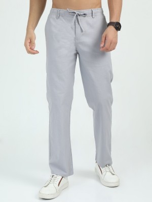 Bellaciao Clothings Co Relaxed Men Grey Trousers