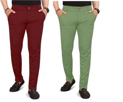 ynam Regular Fit Men Multicolor Trousers