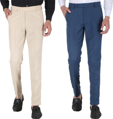 METRONAUT Slim Fit Men Multicolor Trousers