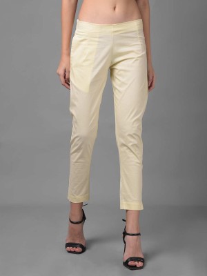 Dollar Missy Regular Fit Women Beige Trousers