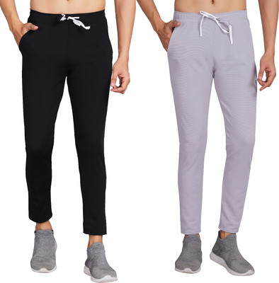 Solid Men Multicolor Track Pants
