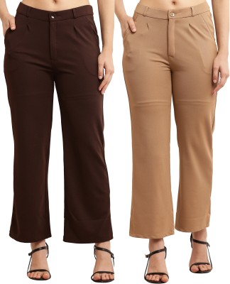 VEDANSH ENTERPRISES Regular Fit Women Multicolor Trousers