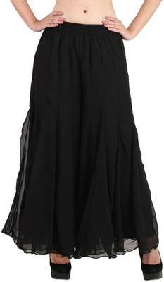 Kvish Flared Women Black Trousers