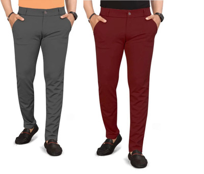ynam Regular Fit Men Multicolor Trousers