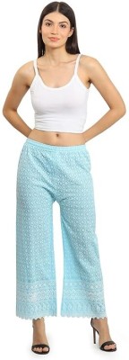 Ridkus Collection Regular Fit Women Blue Trousers