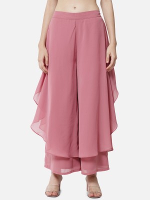 ALL WAYS YOU Flared Women Pink Trousers