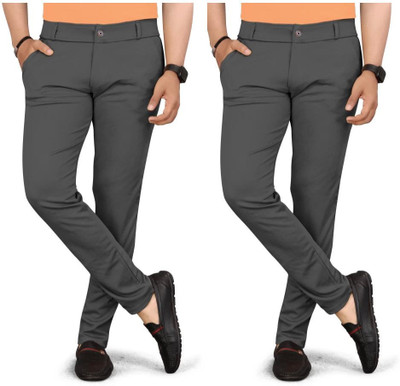 ynam Regular Fit Men Multicolor Trousers