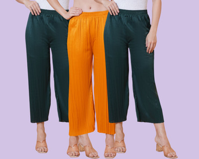 Kasendra Regular Fit Women Multicolor Trousers
