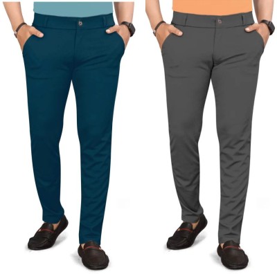 ynam Regular Fit Men Multicolor Trousers