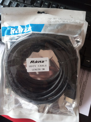 Ranz  TV-out Cable 1234(black, For TV)