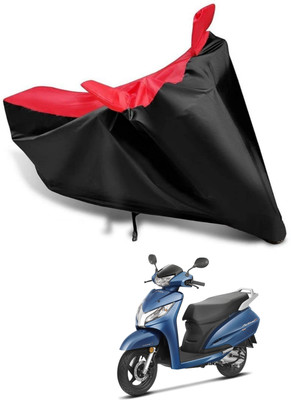 SK AUTO Two Wheeler Cover for Honda(Activa 125, Red, Black)