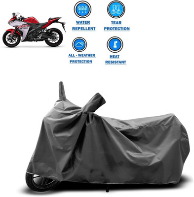 CODOKI Two Wheeler Cover for Yamaha(YZF R25, Grey)