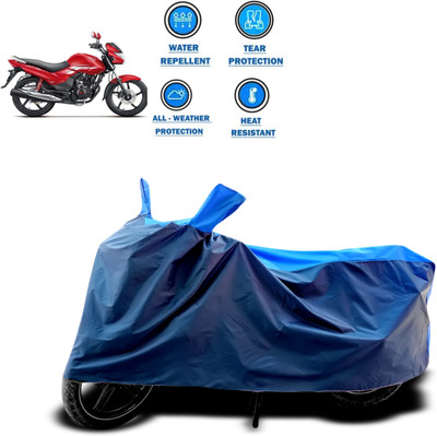 CODOKI Two Wheeler Cover for Hero(Achiever, Blue)