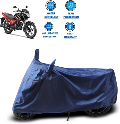 PAGORA Two Wheeler Cover for Hero(Glamour i3s, Blue)