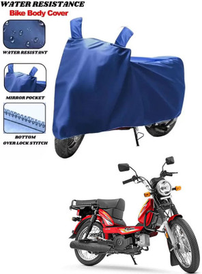 RONISH Waterproof Two Wheeler Cover for TVS(XL 100, Blue)