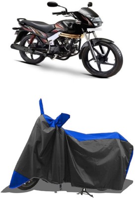 SUGASHRI Waterproof Two Wheeler Cover for Mahindra(Centuro XT, Blue, Black)