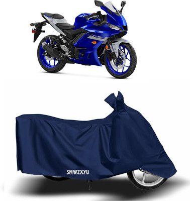 SK AUTO Waterproof Two Wheeler Cover for Honda(CBR 250R, Blue)