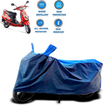 CODOKI Two Wheeler Cover for Mahindra(Duro 125, Blue)