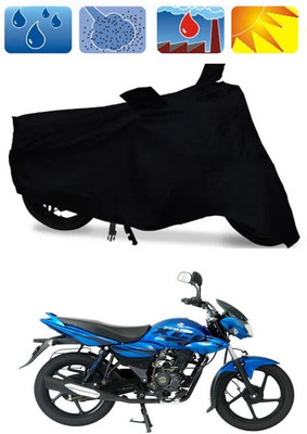 DeepShakshi AUTOMOTIVE Two Wheeler Cover for Bajaj(XCD 125cc, Black)