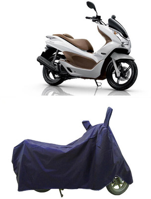 Coxtor Waterproof Two Wheeler Cover for Honda(PCX 125, Blue)