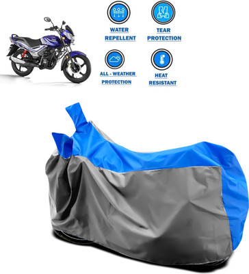 PAGORA Two Wheeler Cover for TVS(Star City Plus, Grey)